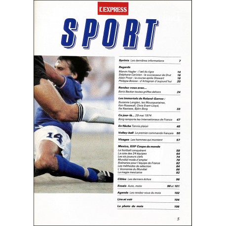 L'EXPRESS SPORT |Premier Numéro