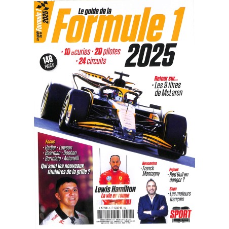 LE GUIDE DE LA FORMULE 1 2025