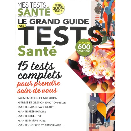 MES TESTS SANTÉ