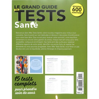 MES TESTS SANTÉ