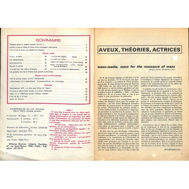 INTERFERENCES INTERFERENCES