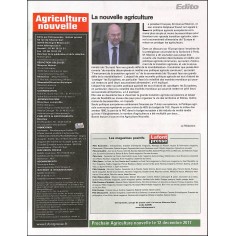 Agriculture nouvelle |Premier Numéro 2