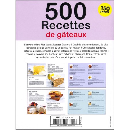 Mes Books Recettes Desserts