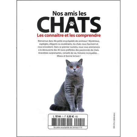 Les Chats ma petite encyclopédie des animaux