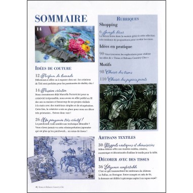 Tissus et Rideaux Country Chic