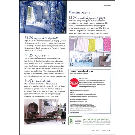 Tissus et Rideaux Country Chic