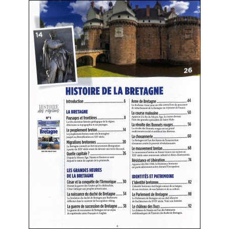 Histoire des régions