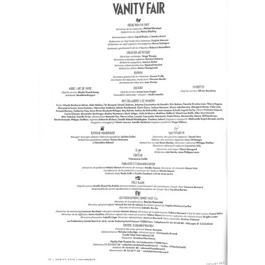 VANITY FAIR |Premier Numéro