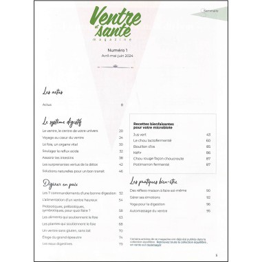 VENTRE ET SANTÉ MAGAZINE