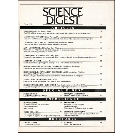 Science Digest