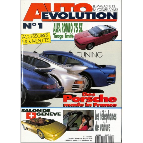 AUTO EVOLUTION |Premier Numéro