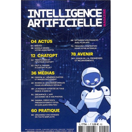 INTELLIGENCE ARTIFICIELLE MAGAZINE