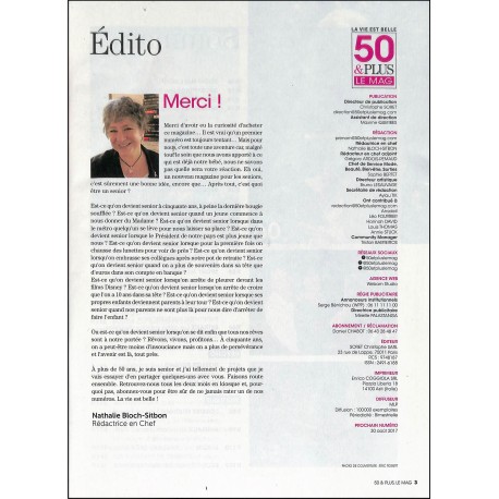 50 & PLUS LE MAG |Premier Numéro