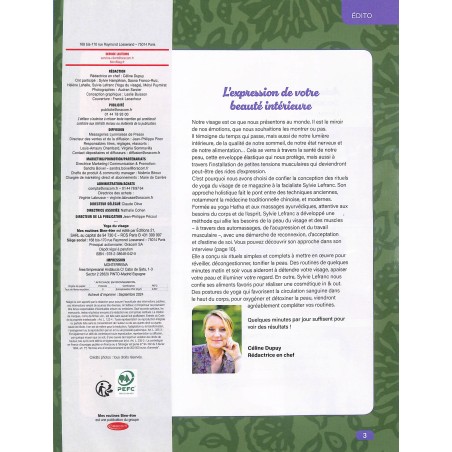 YOGA du visage Mes routines bien-être