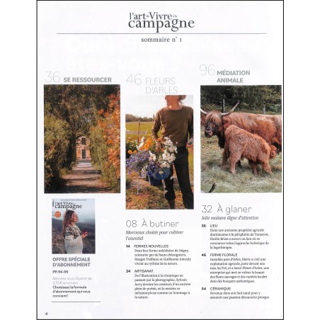 L'art de vivre à la campagne