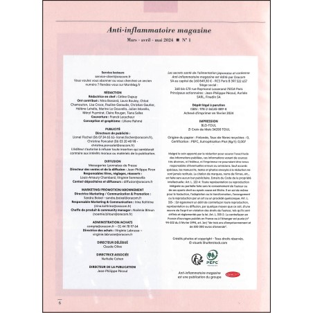 ANTI-INFLAMMATOIRE magazine