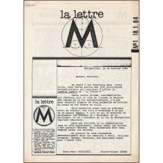 La lettre M
