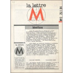 La lettre M 2