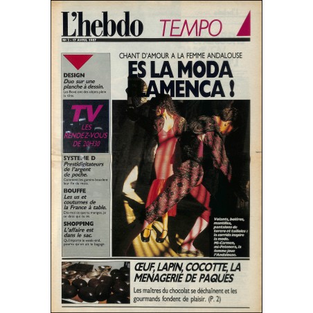 L'HEBDOMADAIRE / Tempo - Oxygène - Business