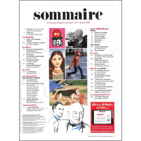 Le nouveau magazine Littéraire