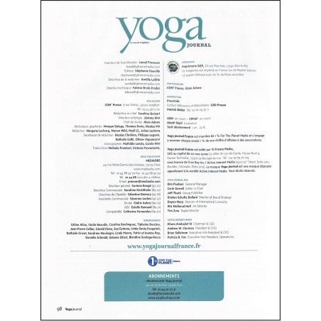 YOGA JOURNAL