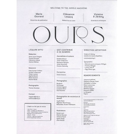 WELCOME TO THE JUNGLE