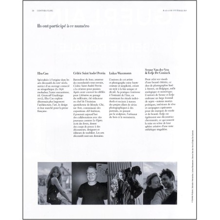 Harper's BAZAAR INTERIEURS