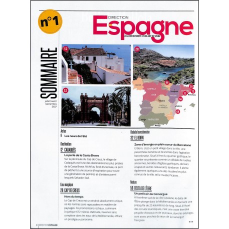 Direction Espagne |Premier Numéro