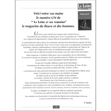 La Loire et ses terroirs |Premier Numéro