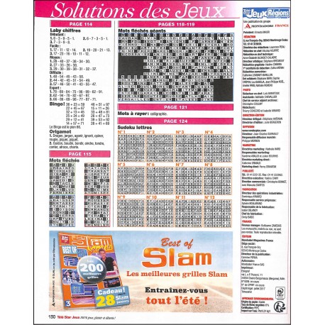 Télé Star Jeux Régions & Patrimoine |Premier Numéro