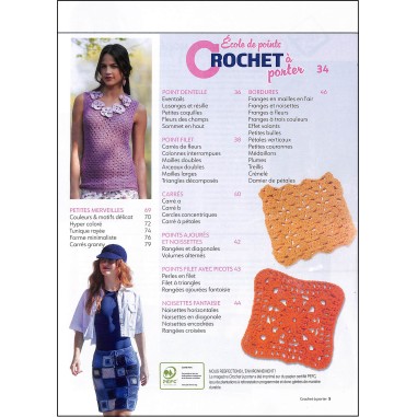 CROCHET À PORTER