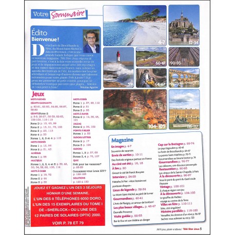 Télé Star Jeux Régions & Patrimoine |Premier Numéro