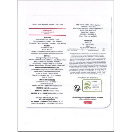 Ma petite encyclopédie des animaux sauvages