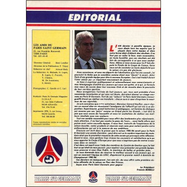 PARIS ST. GERMAIN magazine