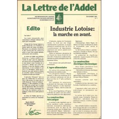 La Lettre de l'Addel |Premier Numéro