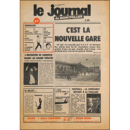 LE JOURNAL DE MONTPELLIER