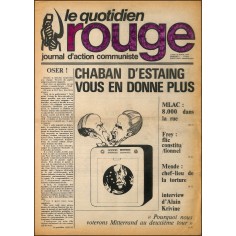 LE QUOTIDIEN ROUGE