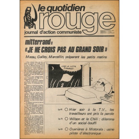 LE QUOTIDIEN ROUGE