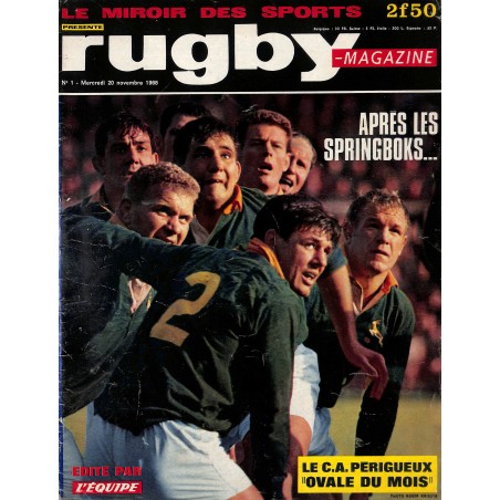 LE MIROIR DES SPORTS RUGBY magazine