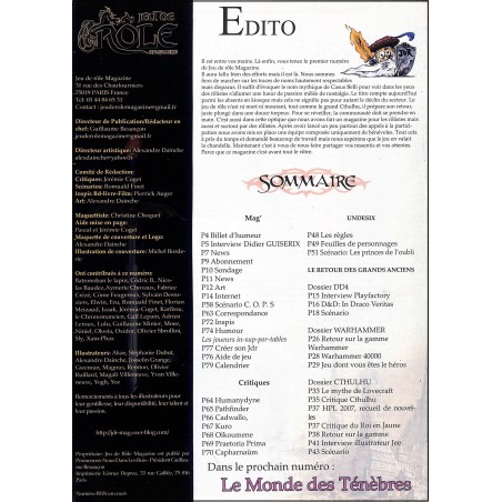 Jeu de rôle magazine