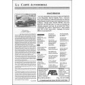 La Carte Automobile |Premier Numéro