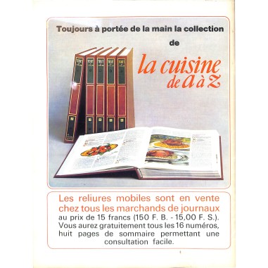 TOUT A VOUS la cuisine de A à Z