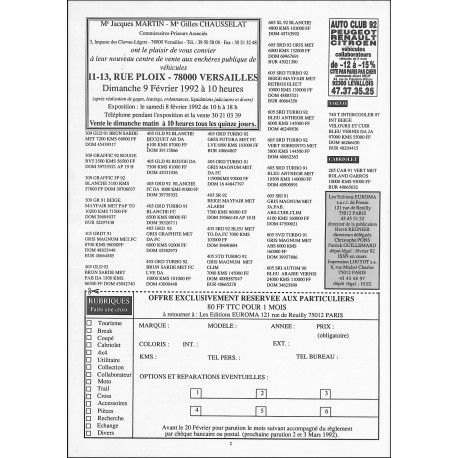 La Carte Automobile |Premier Numéro