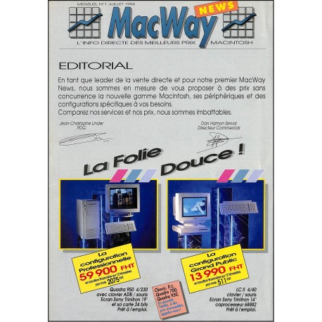 MacWay news |Premier Numéro