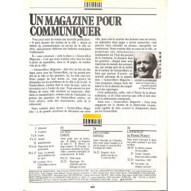 GENNEVILLIERS MAGAZINE