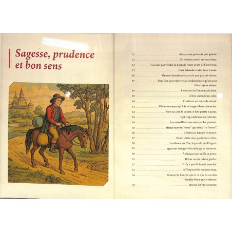 PETITE ENCYCLOPÉDIE DES PROVERBES DE FRANCE