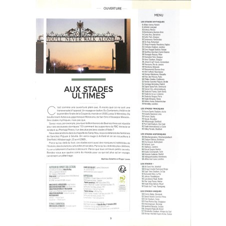 LES STADES DE LÉGENDE DU FOOT