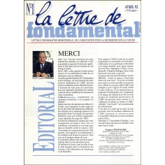 la lettre de dondamental |Premier Numéro