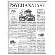 PSYCHANALYSE
