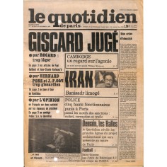 LE QUOTIDIEN DE PARIS